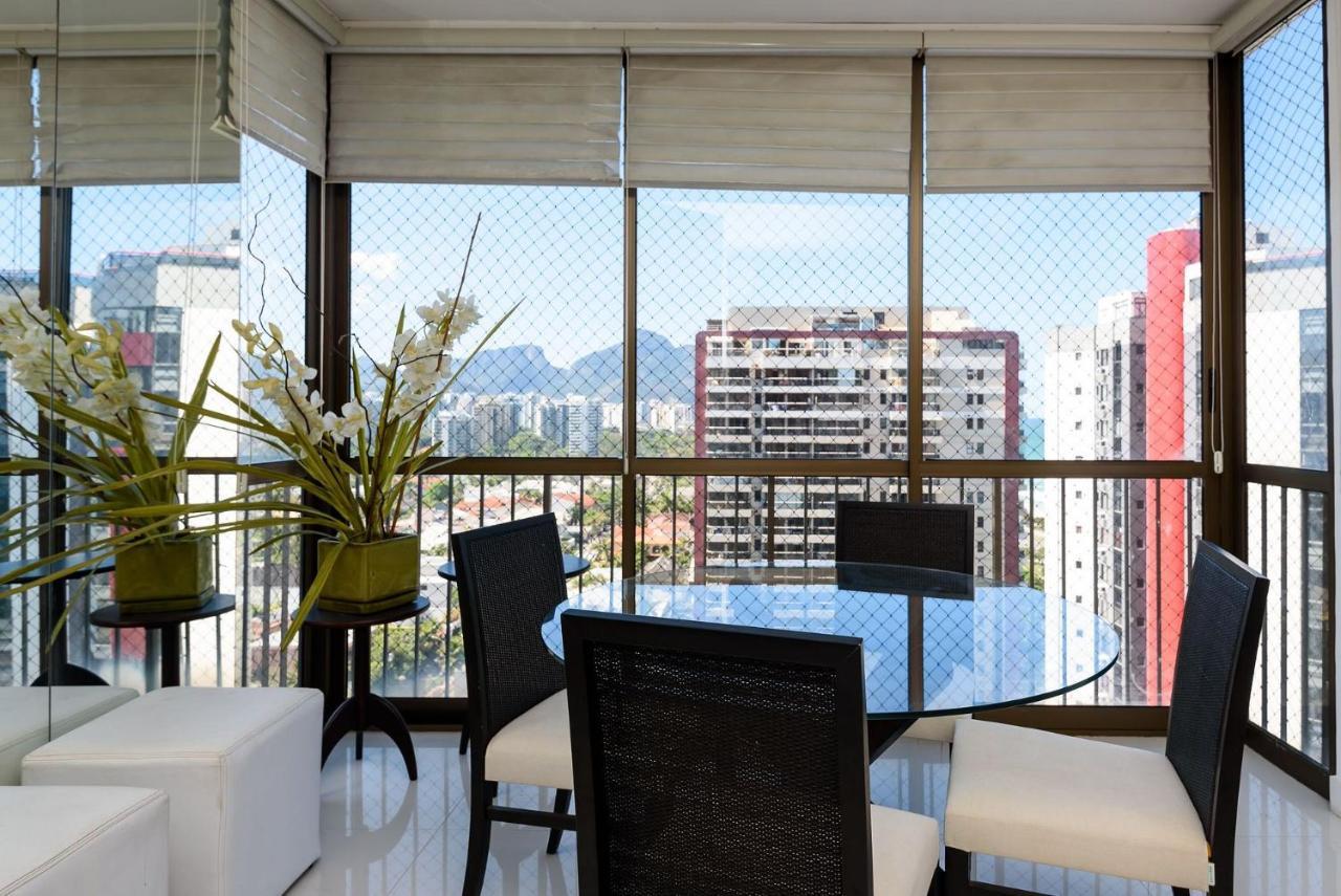 Omar Do Rio - Lc 1203 Moderno 2Qts Beira-Mar, Com Vista E Piscina, Academia, Quadra De Esportes E Smart Tv Leilighet Rio de Janeiro Eksteriør bilde